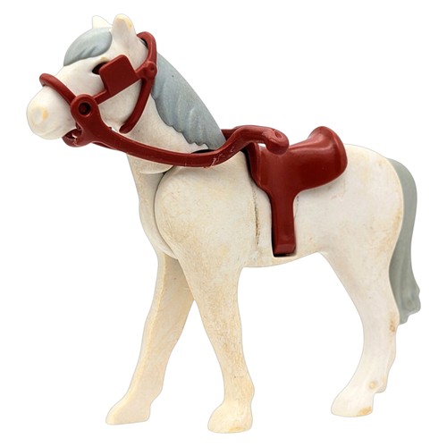 Playmobil cheval blanc avec