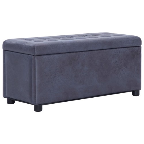 Pouf rangement marron - pouf, de