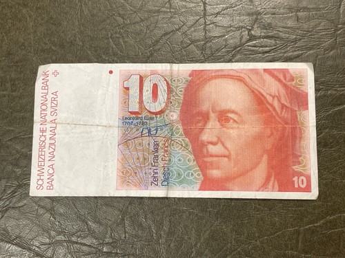 Billet suisse francs - suisse, 10