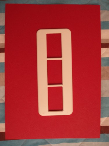 Plaque finition triple de - triple,