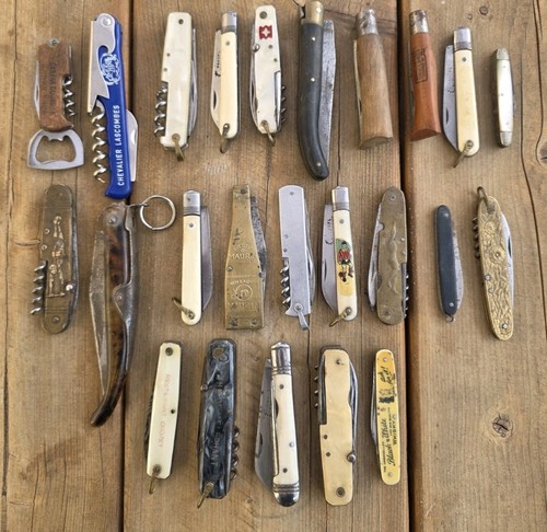 Anciens couteaux poches - couteaux, de