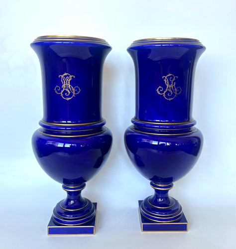 Sevres importante paire de - importante,