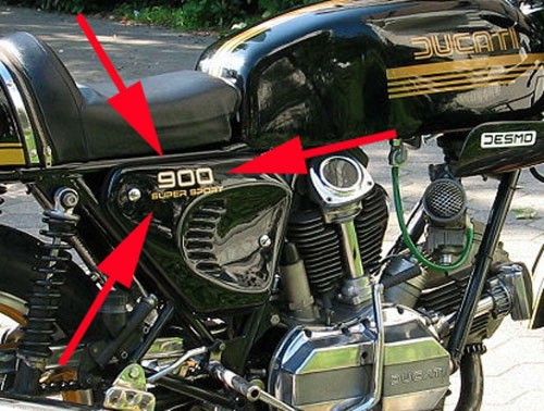 Ducati 900 coque - ducati, ss