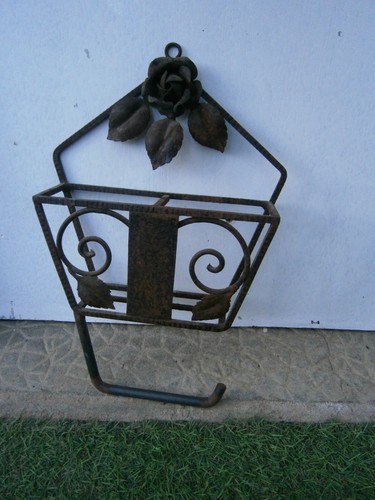 Ancien support porte brosse - support,