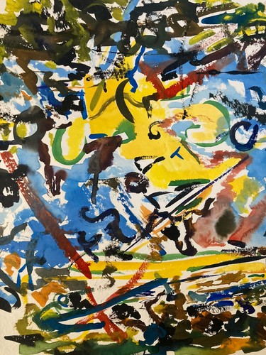 Très belle peinture 1980 - très,