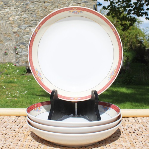 Lot assiettes calottes en - 4,