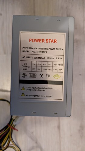 Alimentation atx 480w power - pc,