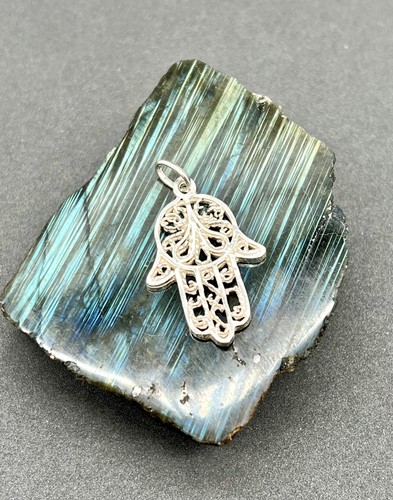 Pendentif argent main - pendentif, de
