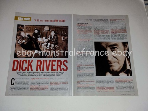 Dick rivers clippings france - clippings,