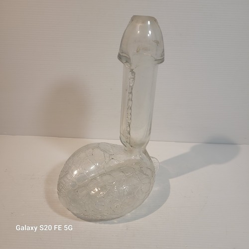 Phallus xixème verre - phallus,