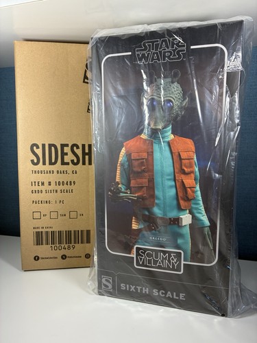 Sideshow star wars greedo - -,