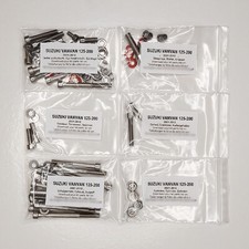 SUZUKI VANVAN RV 200 2002-2019 Kit n°2 vis BTR inox carters & cylindre VAN VAN