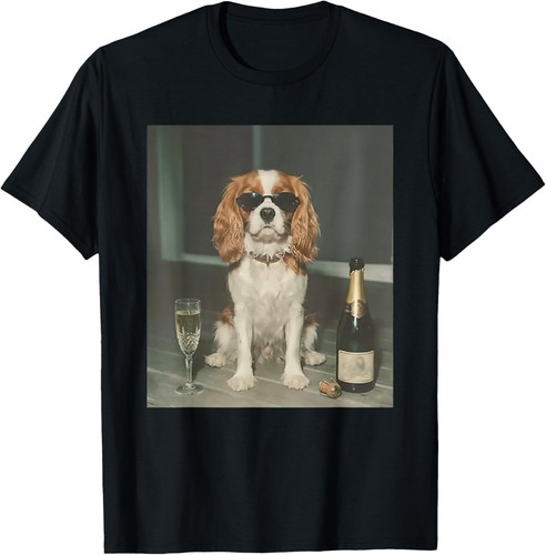 Cavalier king charles drinking - charles,