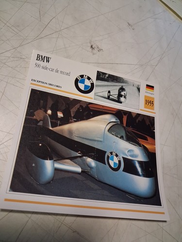 Bmw 500 side car - bmw, record