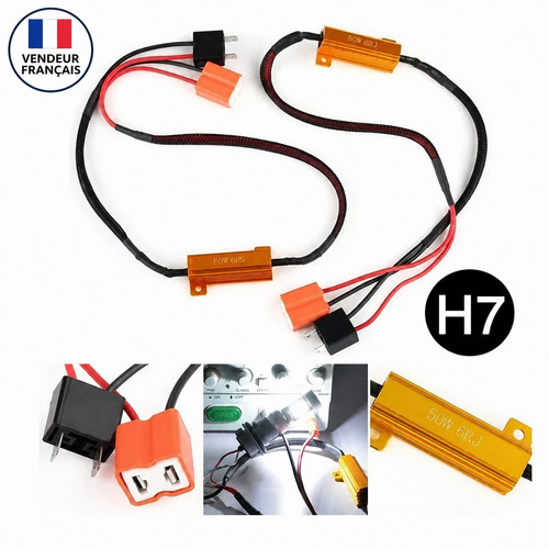 Led decodeur module - h7,