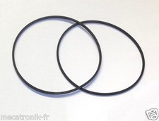 Lot de 2 courroies pour double