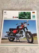 MZ IFA 250 TS / 1 1979 Carte