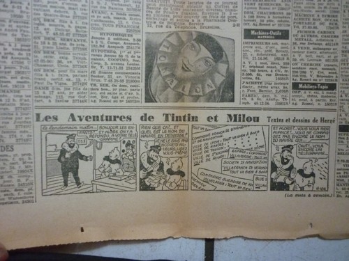 Tintin journal soir - tintin, num