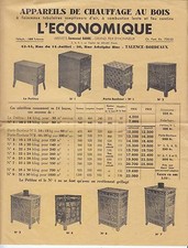 "PROSPECTUS ""ECONOMICAL WOOD HEATERS"