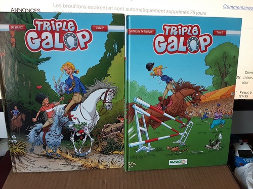 Lot triple galop - ,