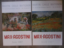 MAX-AGOSTINI 2 Affiches