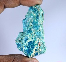 96.05 Carat Naturel Bleu Crête Turquoise Certifié Dalle Pierre Précieuse T18403
