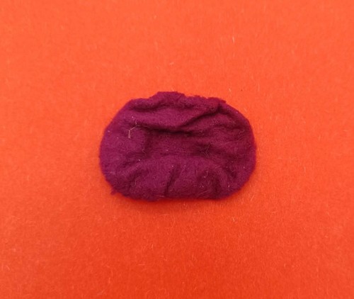 Béret feutrine bordeaux - béret,