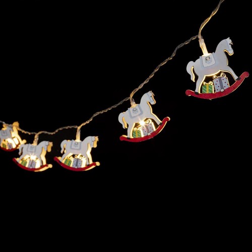 Guirlande lumineuse chevaux - guirlande,