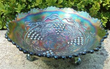  COUPE IRISEE CARNIVAL GLASS FENTON IRIDESCENT DN204