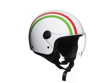 Demi Jet Helmet Graphic Italy Visor Helicopter Approved ECE22.06 Motorcycle Scooter