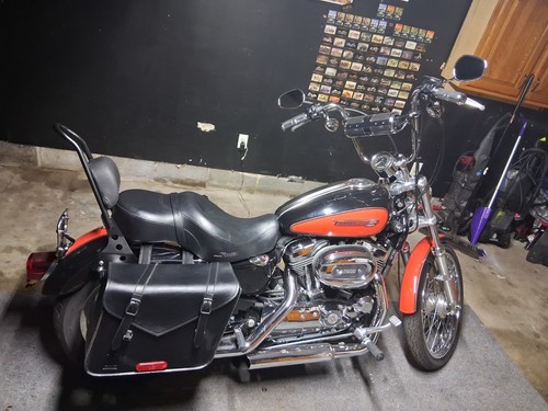 Black detachable sissy bar - black,