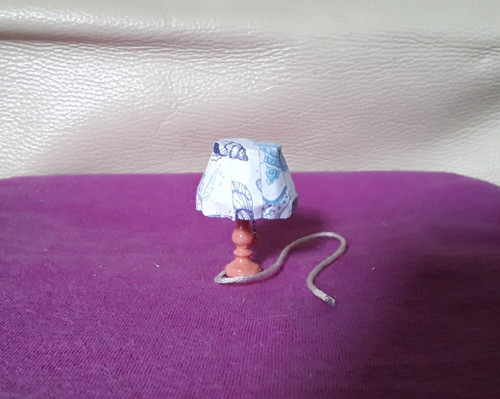 Lampe 142 miniature diorama - lampe, #142