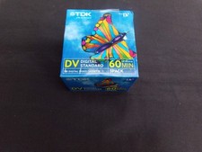 Pack neuf X 5 TDK mini DV