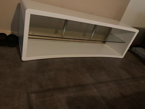 Meuble incurvée blanc - meuble,
