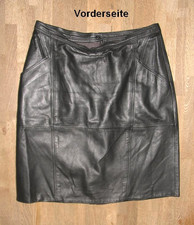 Jupe En Cuir Noir En Environ Taille 46-48