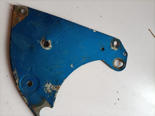 Tole moteur bleu - tole,