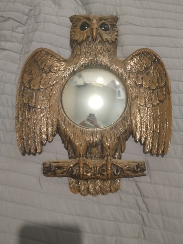 Miroir doré œil sorcière - miroir, de