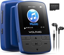 WOLFANG 64GB MP3 Lecteurs avec