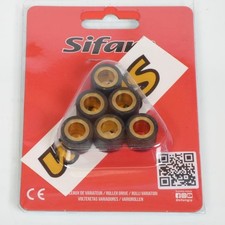 Galet rouleau de variateur Sifam pour Scooter Sym 50 Jet 4R Naked 2T 2013 à 2015