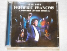 Frédéric François : Tour 2008, de l'Olympia à Forest National - 2CD - 2008