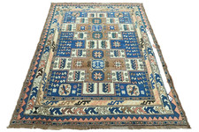 Turkish Rug, Carpet 5X7, Bedroom Rug, Entry Rug Tapis Teppiche 61"X77" Area Rugs