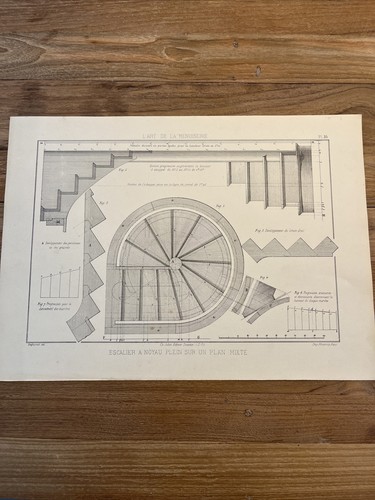 Menuiserie 1889 escaliers en - menuiserie,