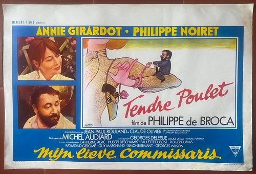 Affiche belge tendre poulet - tendre,
