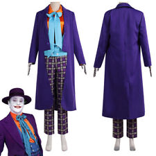 Batman 1989 the joker Cosplay Costume custom made