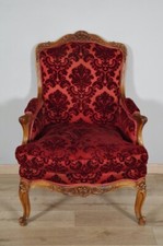 Bergère style Louis XV noyer