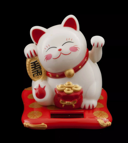 Chat chinois solaire cm - , 7