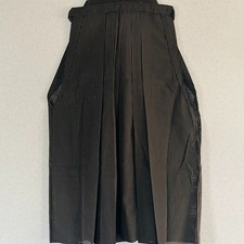 Men's Japanese Kimono HAKAMA Vintage Samurai Pants Type brown export from JAPAN