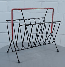 String porte-journaux en métal News Rack porte-journaux vintage années 1960