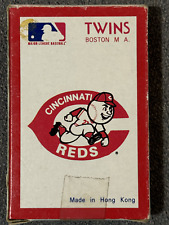 Vintage Cincinnati Reds Card Game, Base Ball