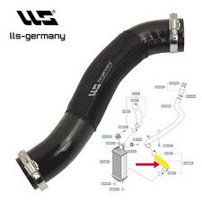 Turbo hose charge air hose for Kia Carens 1.7 CRDI 282732A480